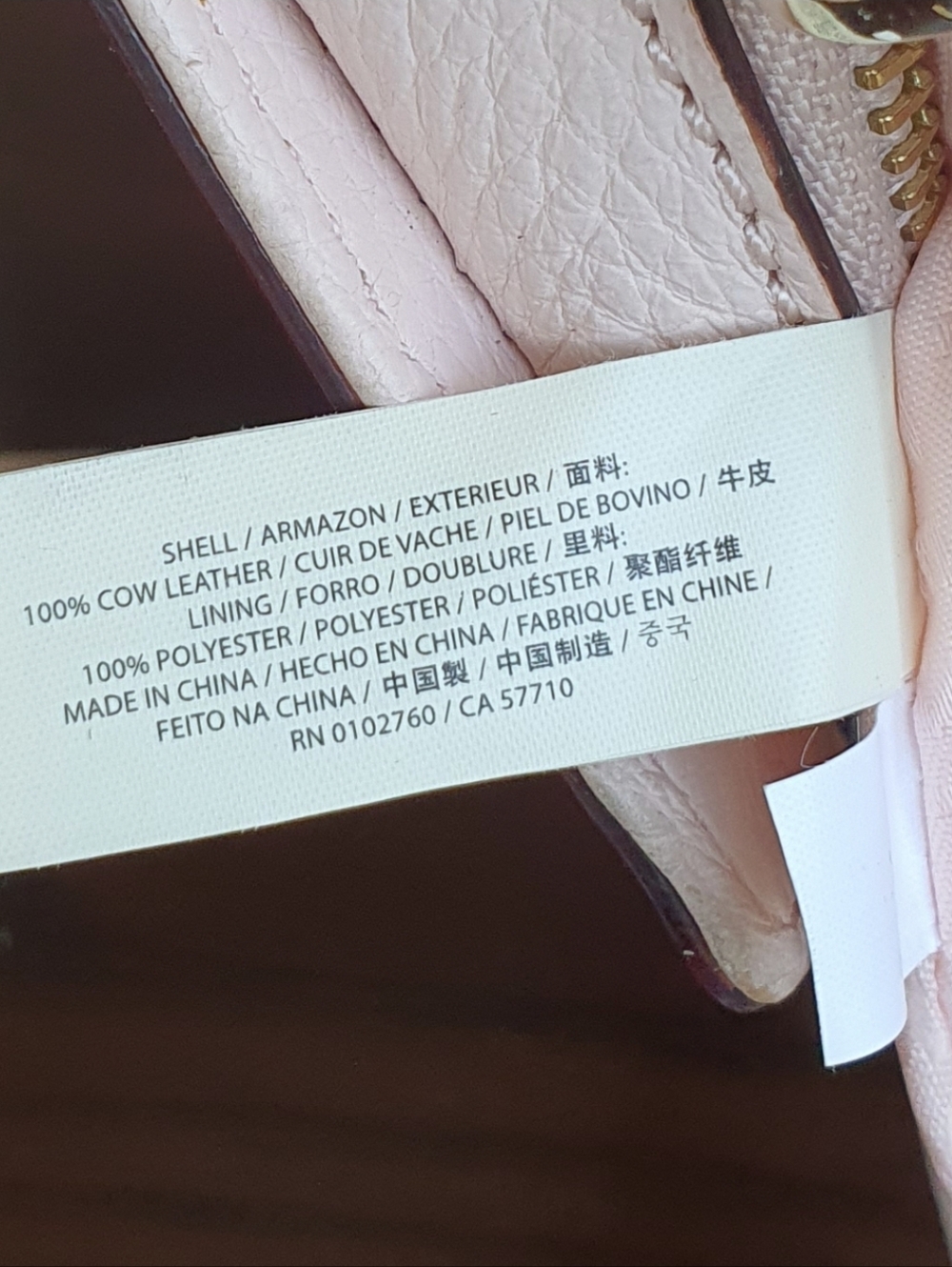 Kate Spade Grey St Mini Dominique Satchel Magnolia Pink Pebble Leather Crossbody - Picture 11 of 13